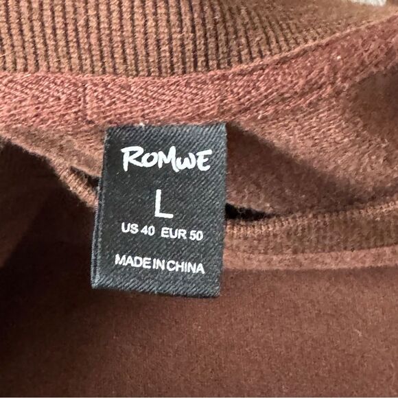 ROMWE California West Coast Sweater EUC Size Large - Picture 4 of 5